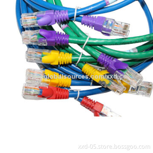Fluke Test Standard Cat5e UTP Ethernet Cables with 24AWG Copper, 50m Length